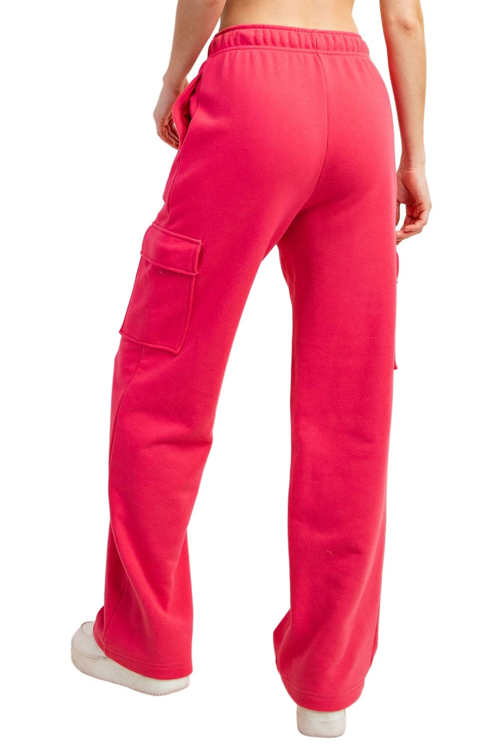 French Terry Straight Cargo Sweatpant
