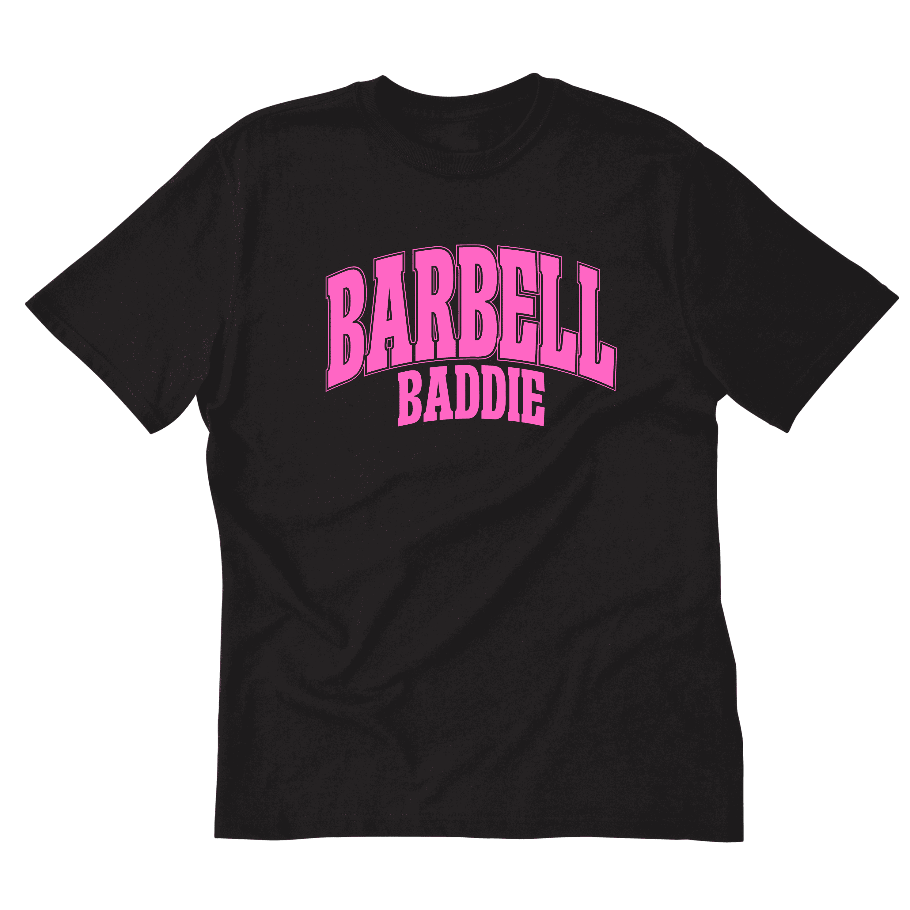 Barbell Baddie (Unisex-Solid Letters)