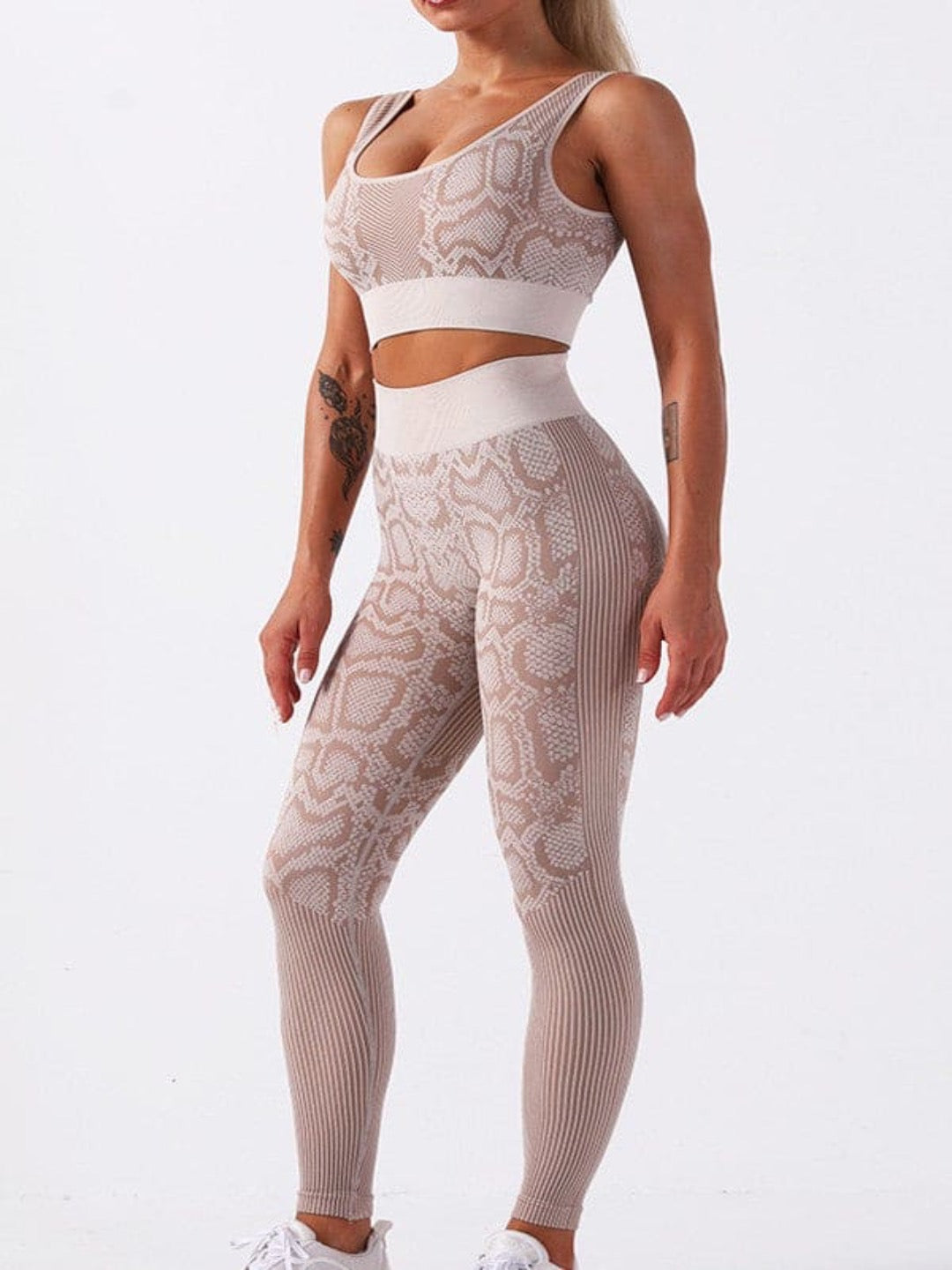 Animal Print Yoga Set