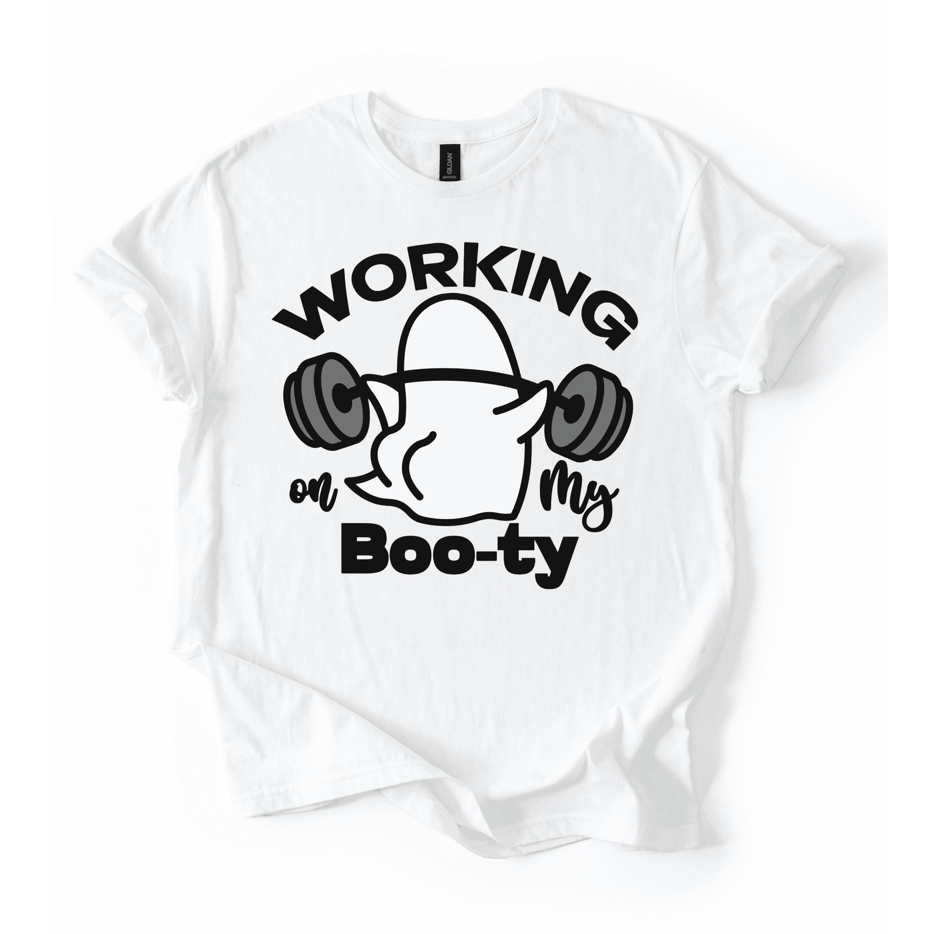 Working On My Booty T-Shirt