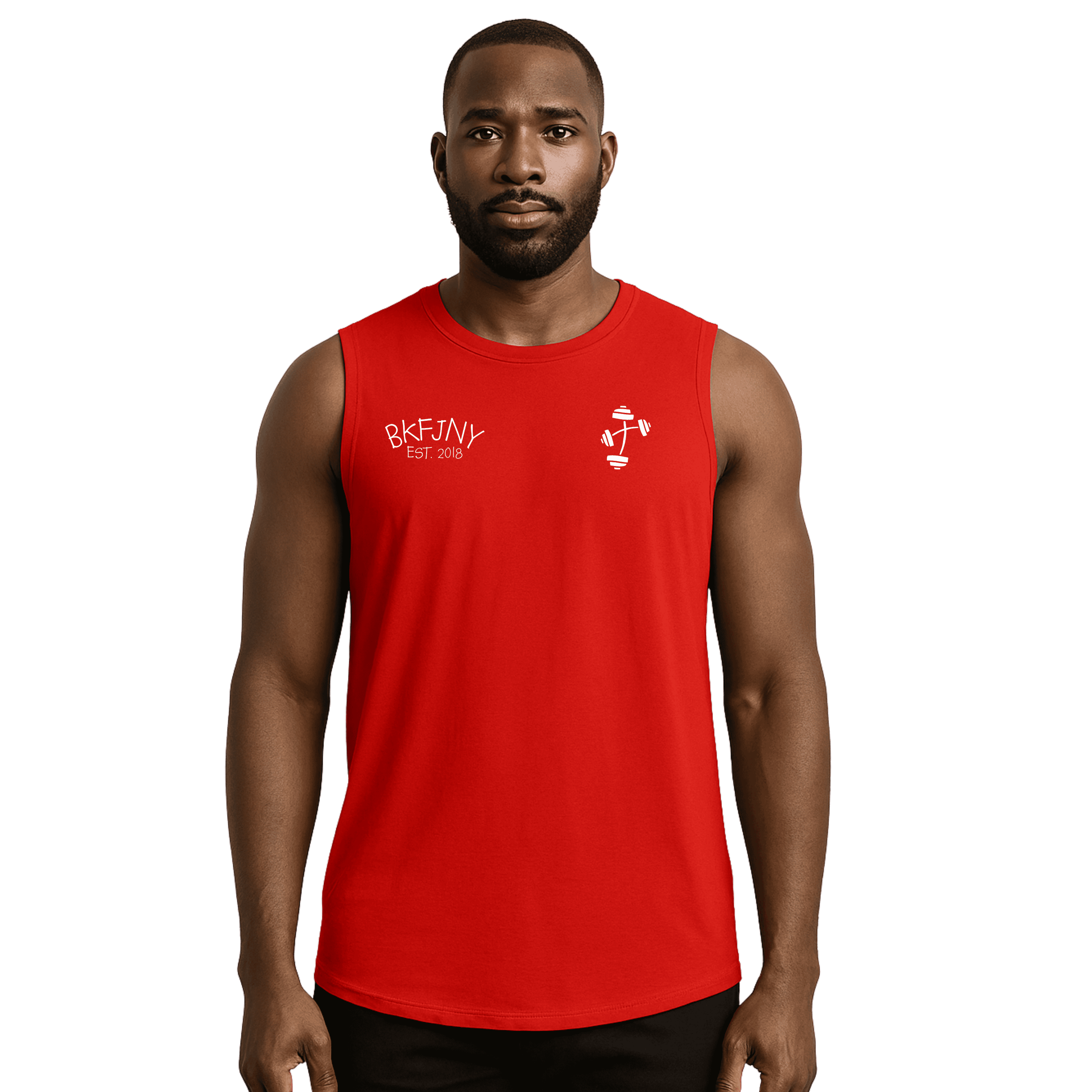 BKFJNY Poly Blend Sleeveless T-Shirt