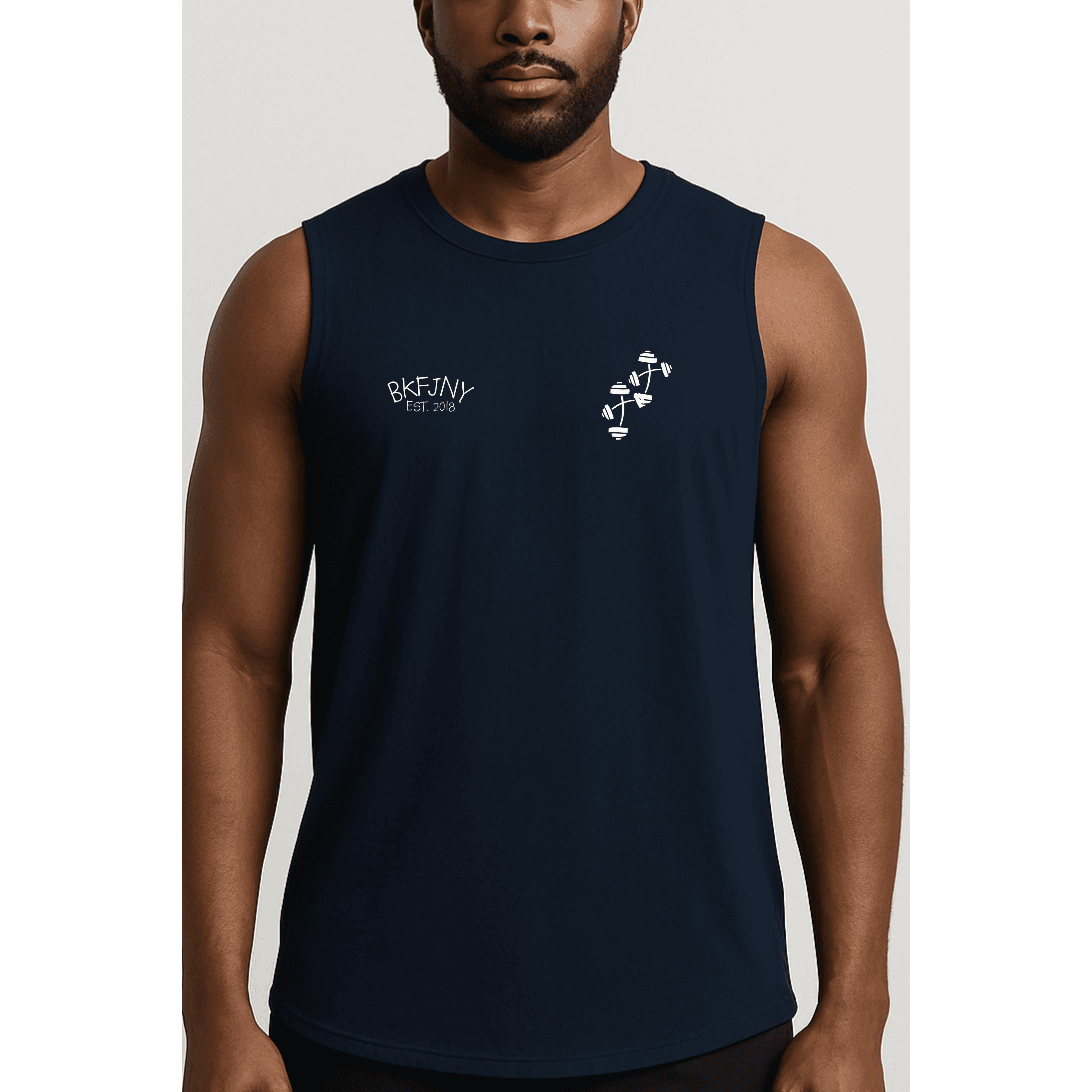 BKFJNY Poly Blend Sleeveless T-Shirt