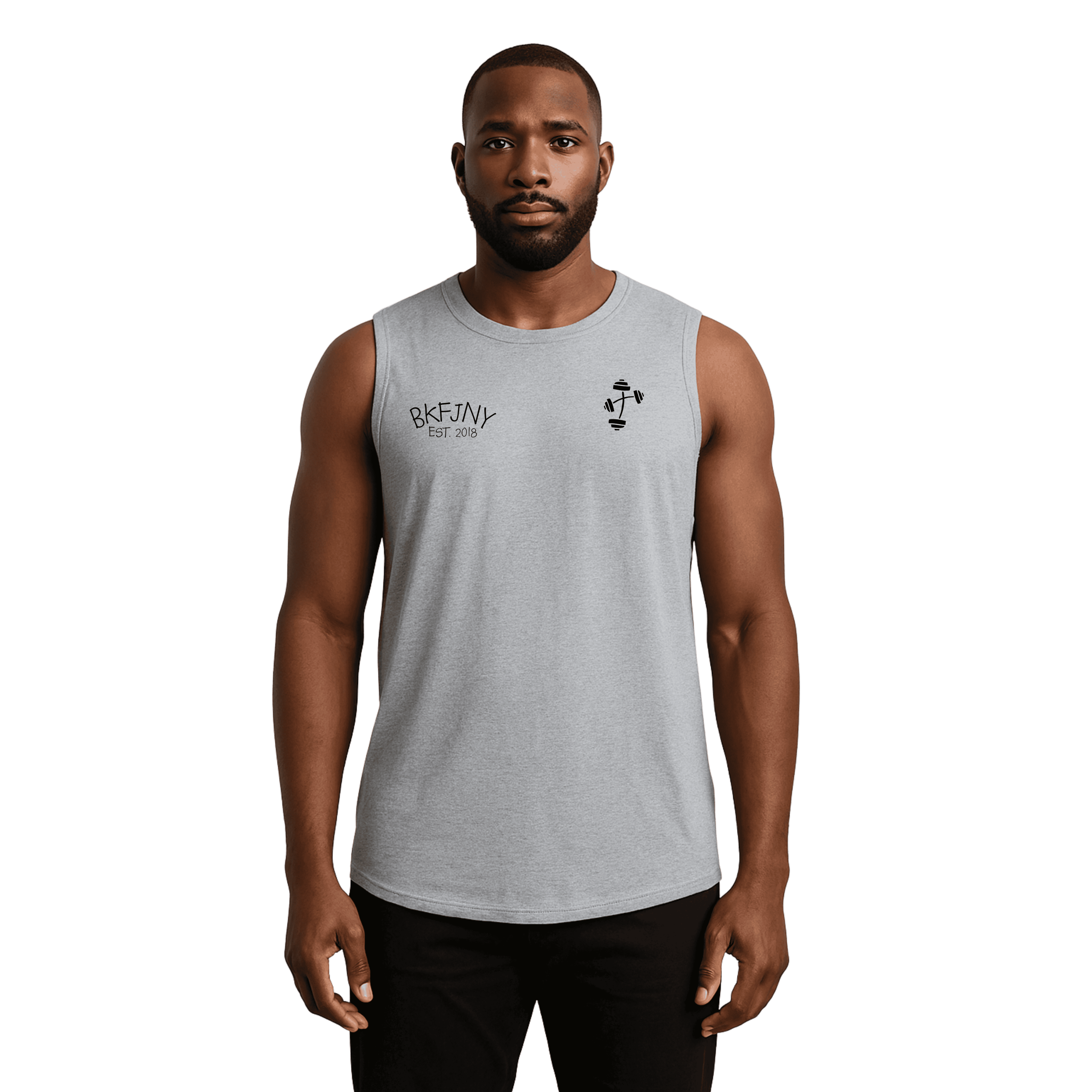 BKFJNY Poly Blend Sleeveless T-Shirt