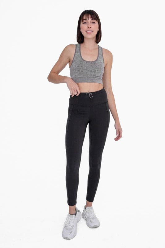 Adjustable Bungee Waist Hiking Leggings - LEGDAY EVERYDAY