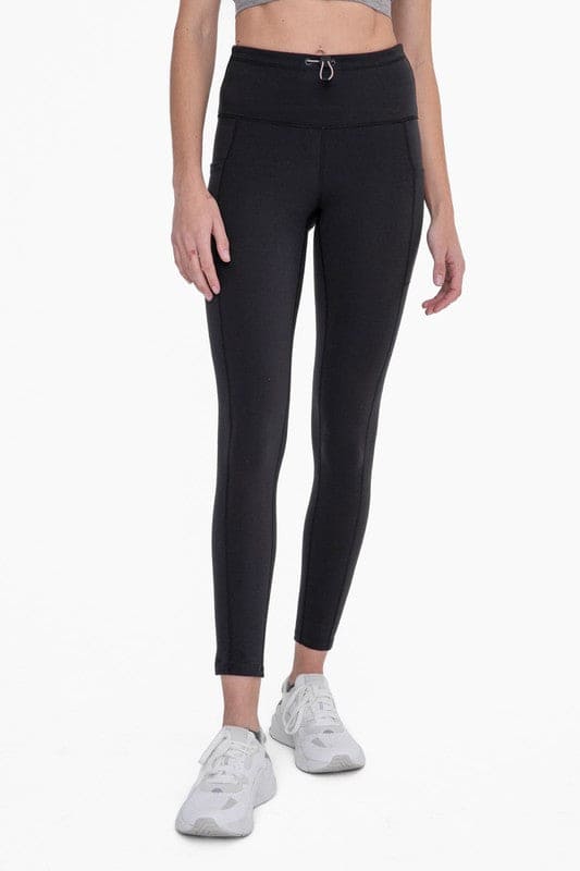 Adjustable Bungee Waist Hiking Leggings - LEGDAY EVERYDAY
