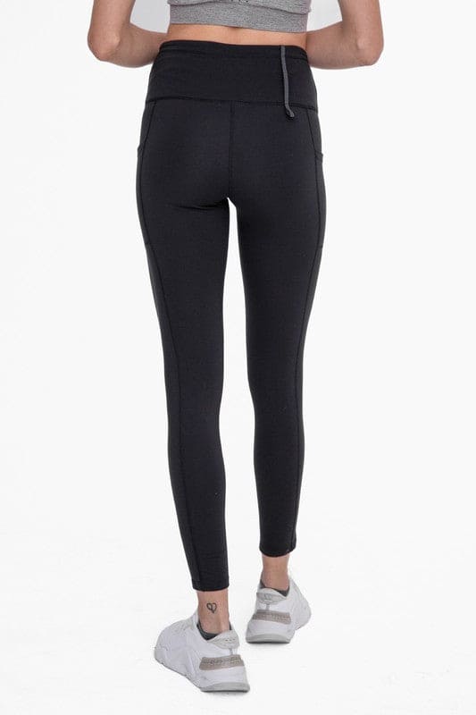 Adjustable Bungee Waist Hiking Leggings - LEGDAY EVERYDAY
