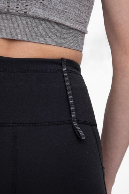 Adjustable Bungee Waist Hiking Leggings - LEGDAY EVERYDAY