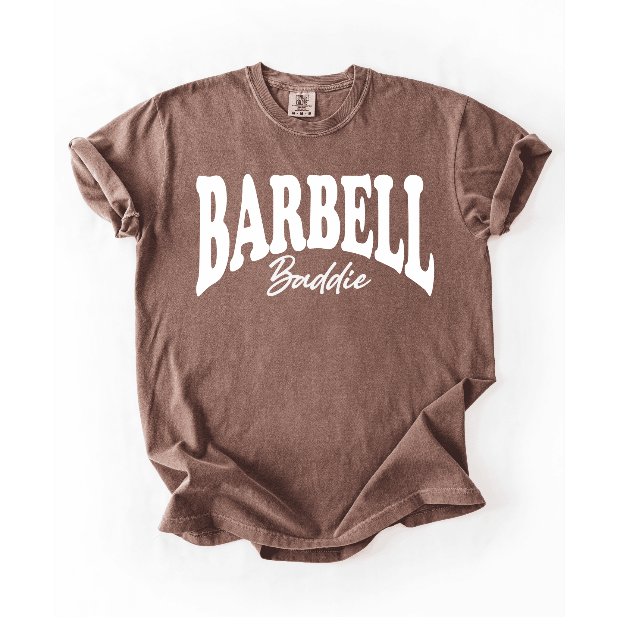 Barbell Baddie T-Shirt - LEGDAY EVERYDAY