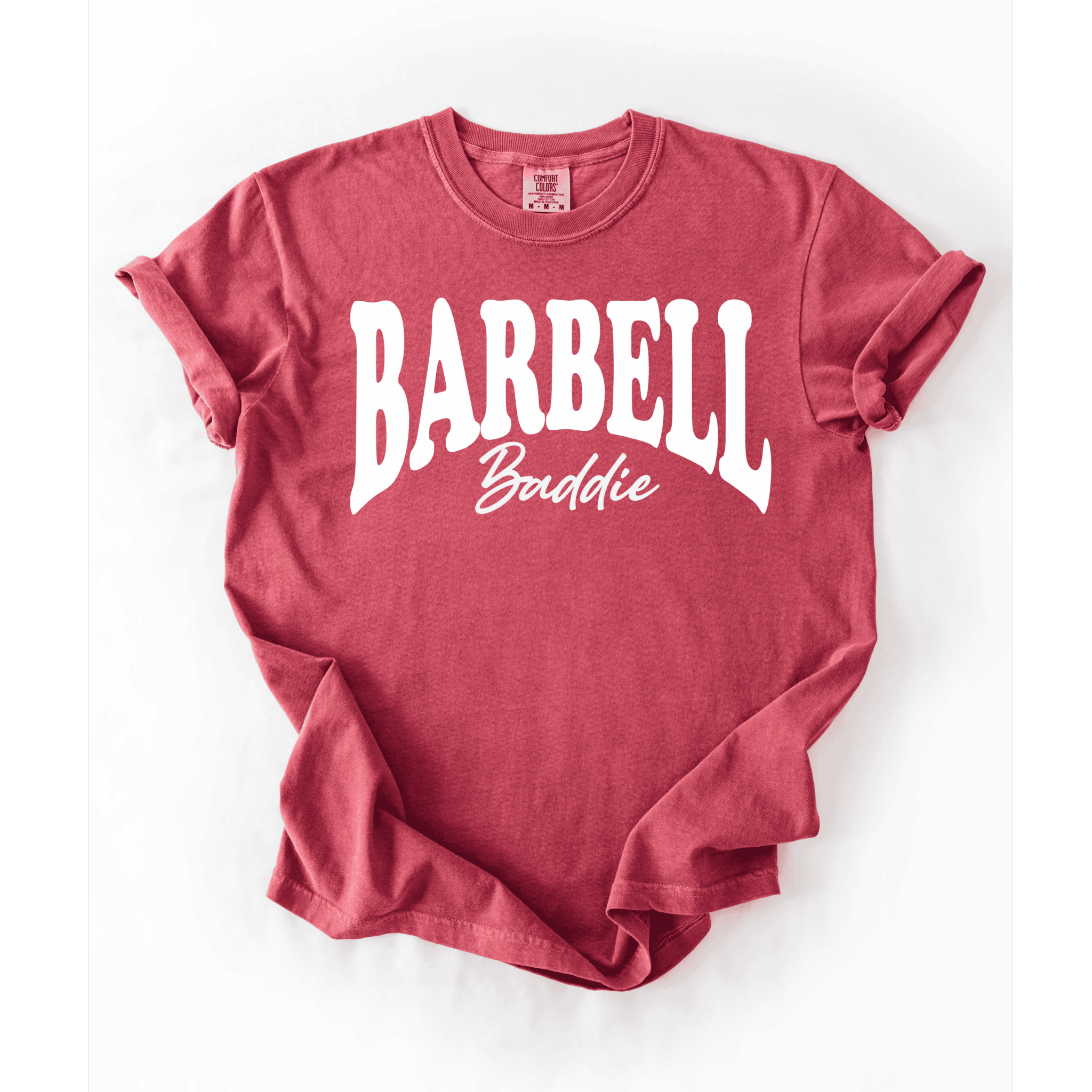 Barbell Baddie T-Shirt - LEGDAY EVERYDAY