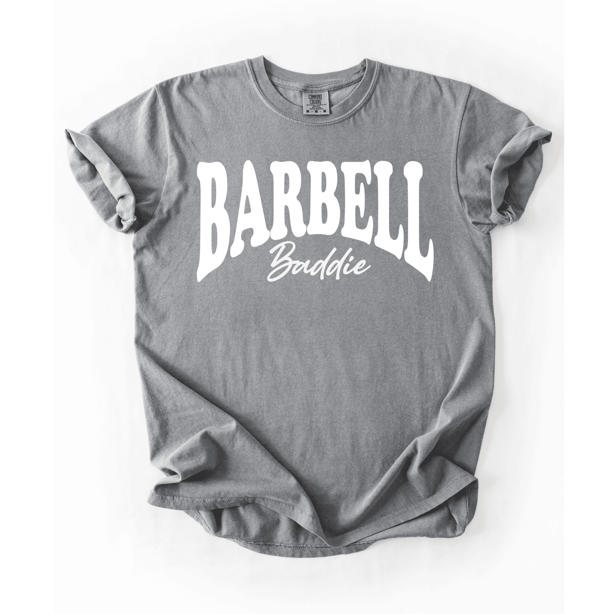 Barbell Baddie T-Shirt - LEGDAY EVERYDAY
