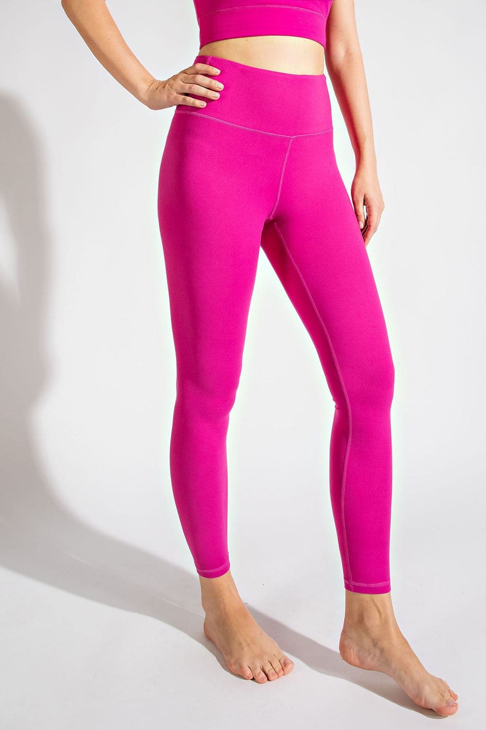 Butter Soft Basic Full Length Leggings - LEGDAY EVERYDAY