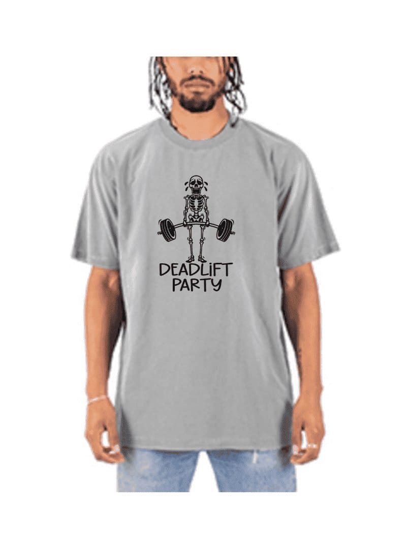 Deadlift Party Oversized T-Shirt - LEGDAY EVERYDAY
