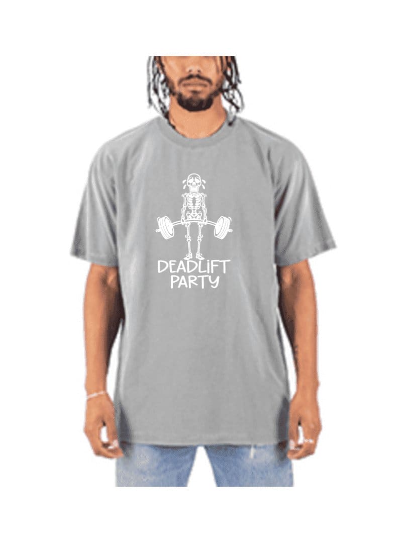 Deadlift Party Oversized T-Shirt - BKFJNY