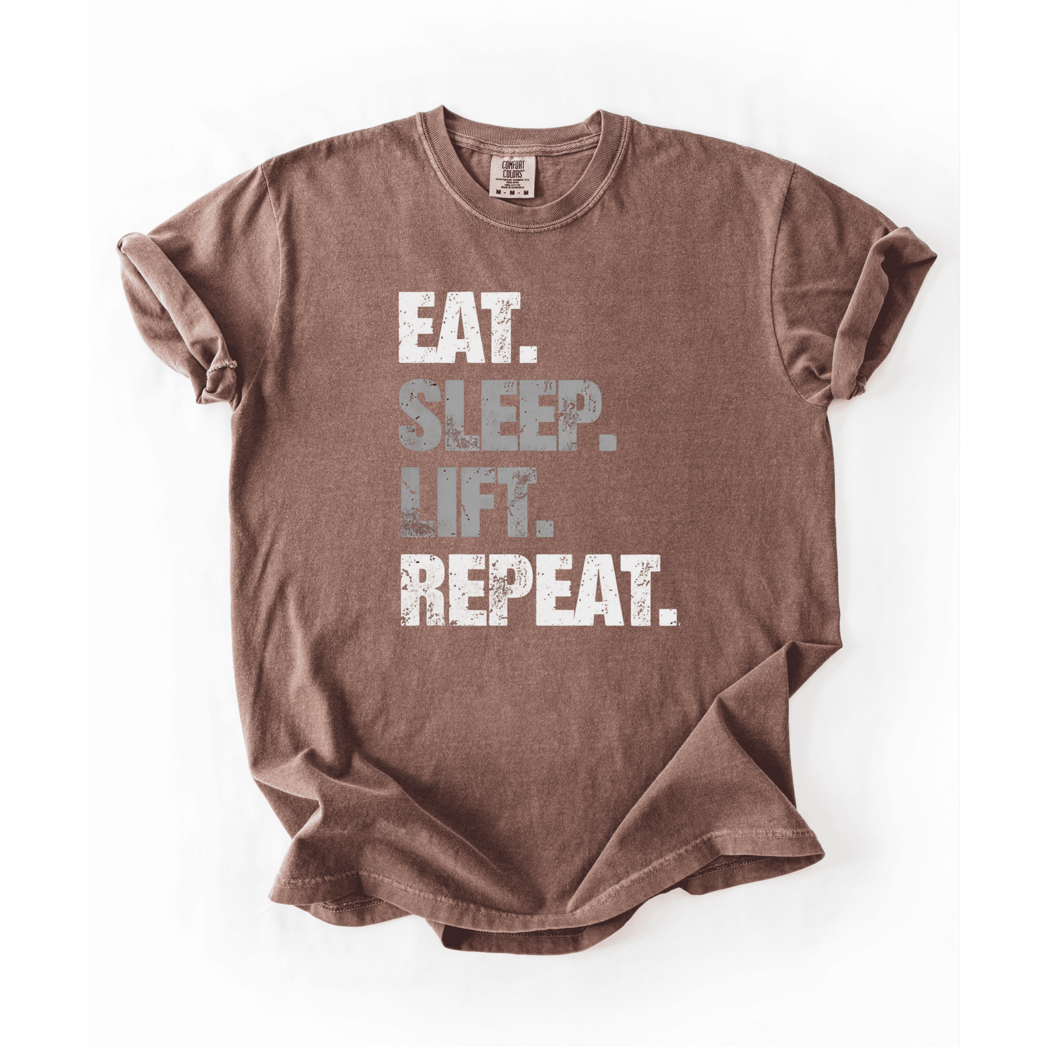 Eat Sleep Lift Repeat T-Shirt - LEGDAY EVERYDAY