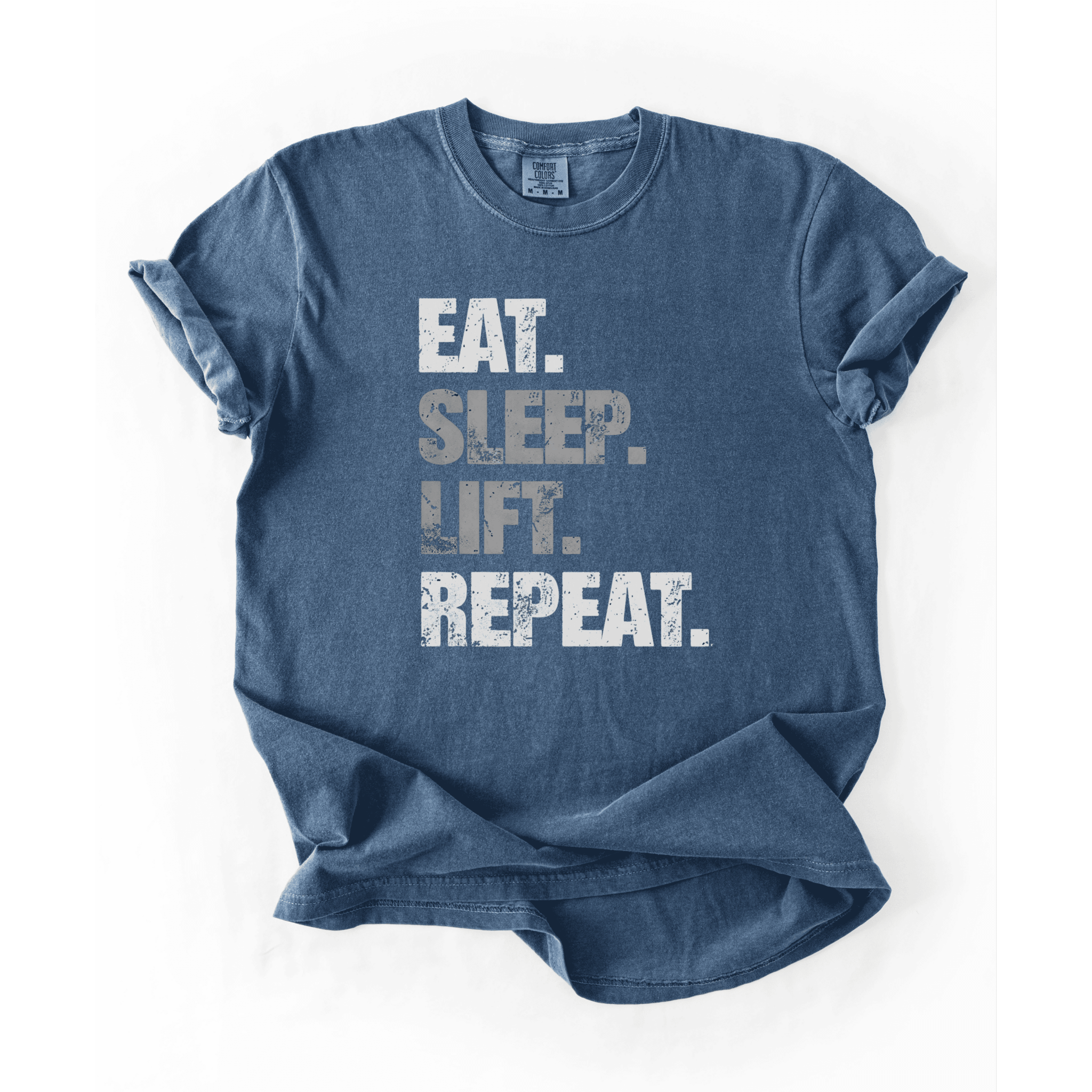Eat Sleep Lift Repeat T-Shirt - LEGDAY EVERYDAY