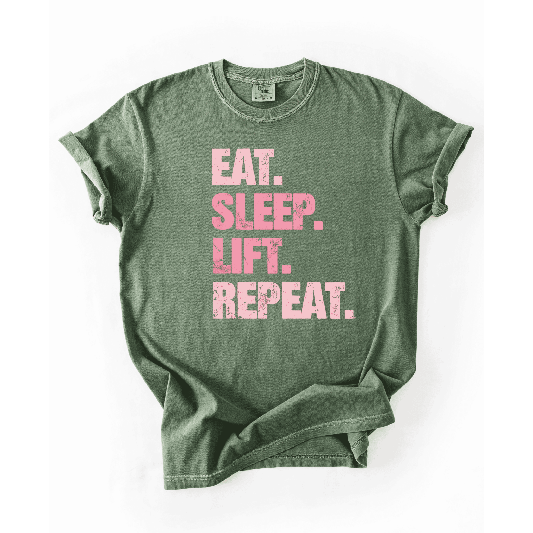 Eat Sleep Lift Repeat T-Shirt - LEGDAY EVERYDAY