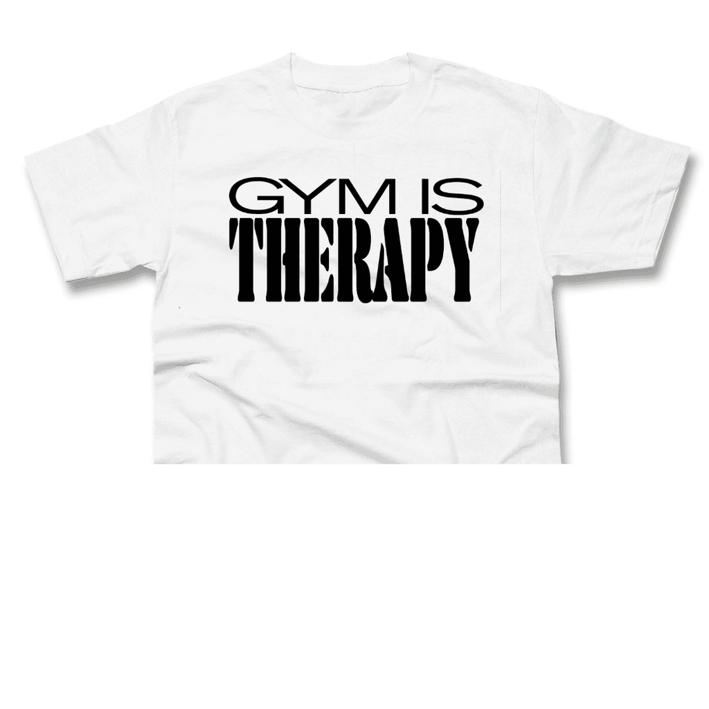 Gym Is Therapy Cropped Top - LEGDAY EVERYDAY