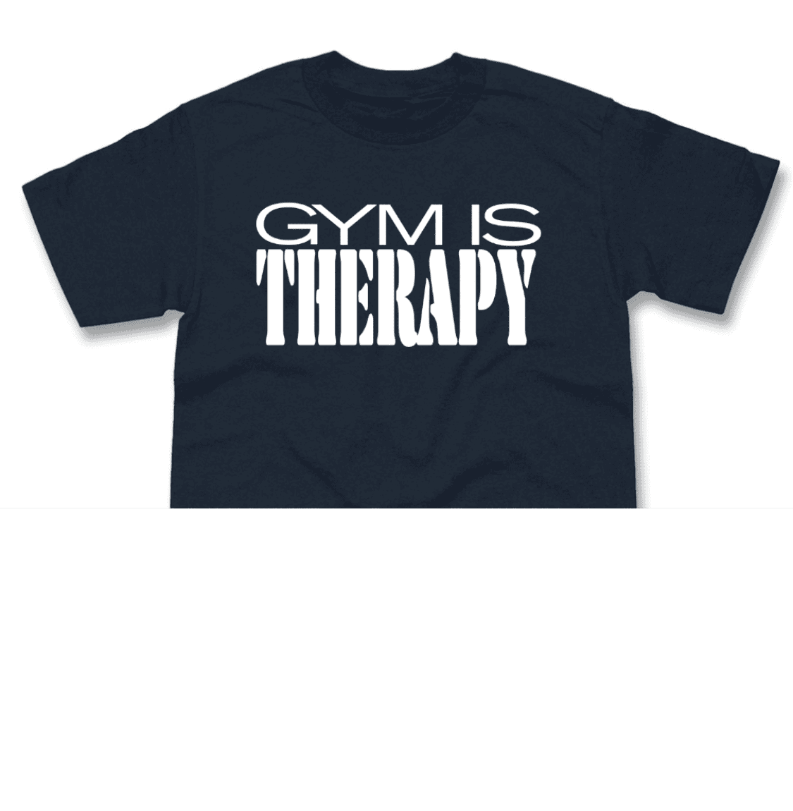 Gym Is Therapy Cropped Top - LEGDAY EVERYDAY