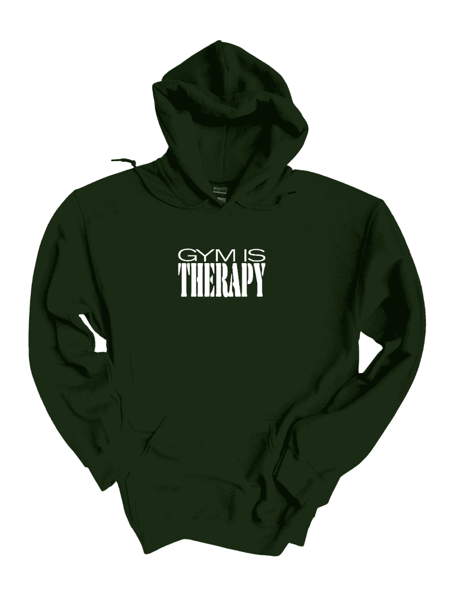 Gym Is Therapy Hoodie (Unisex) - BKFJNY