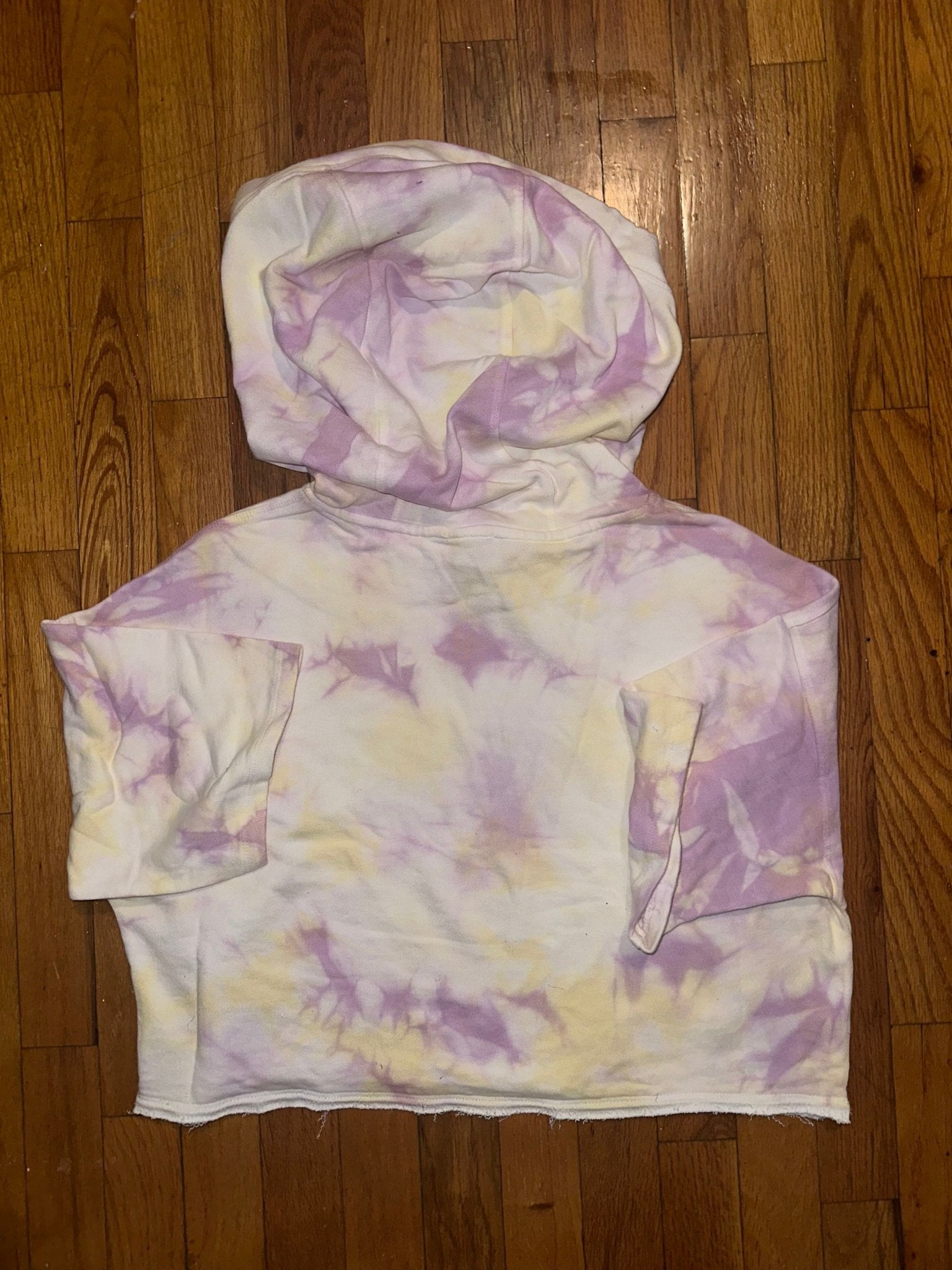 Gym Is Therapy Oversized Anemone Tie - Dye Hoodie - LEGDAY EVERYDAY