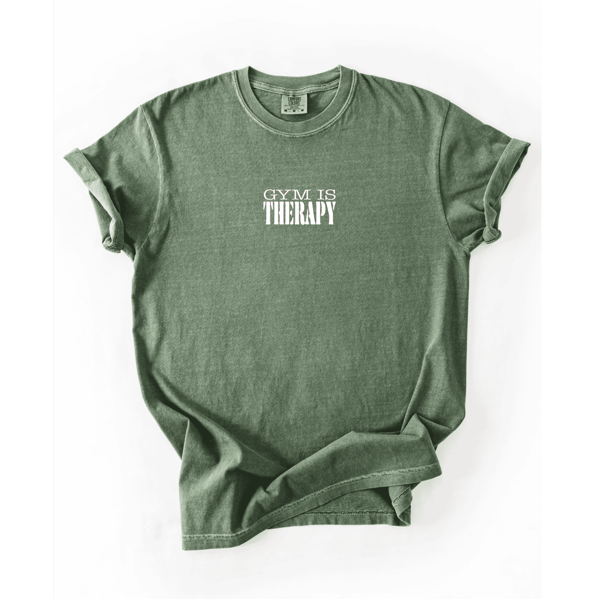 Gym Is Therapy T-Shirt - LEGDAY EVERYDAY