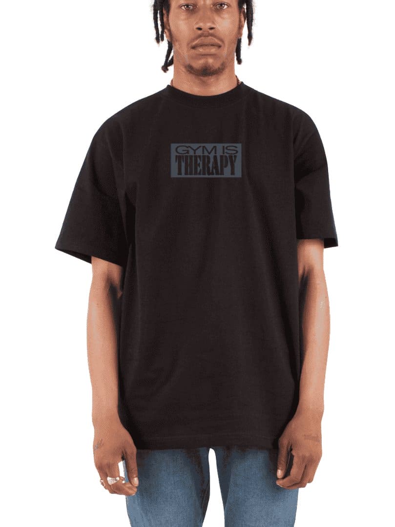 Gym Is Therapy T-Shirt - LEGDAY EVERYDAY