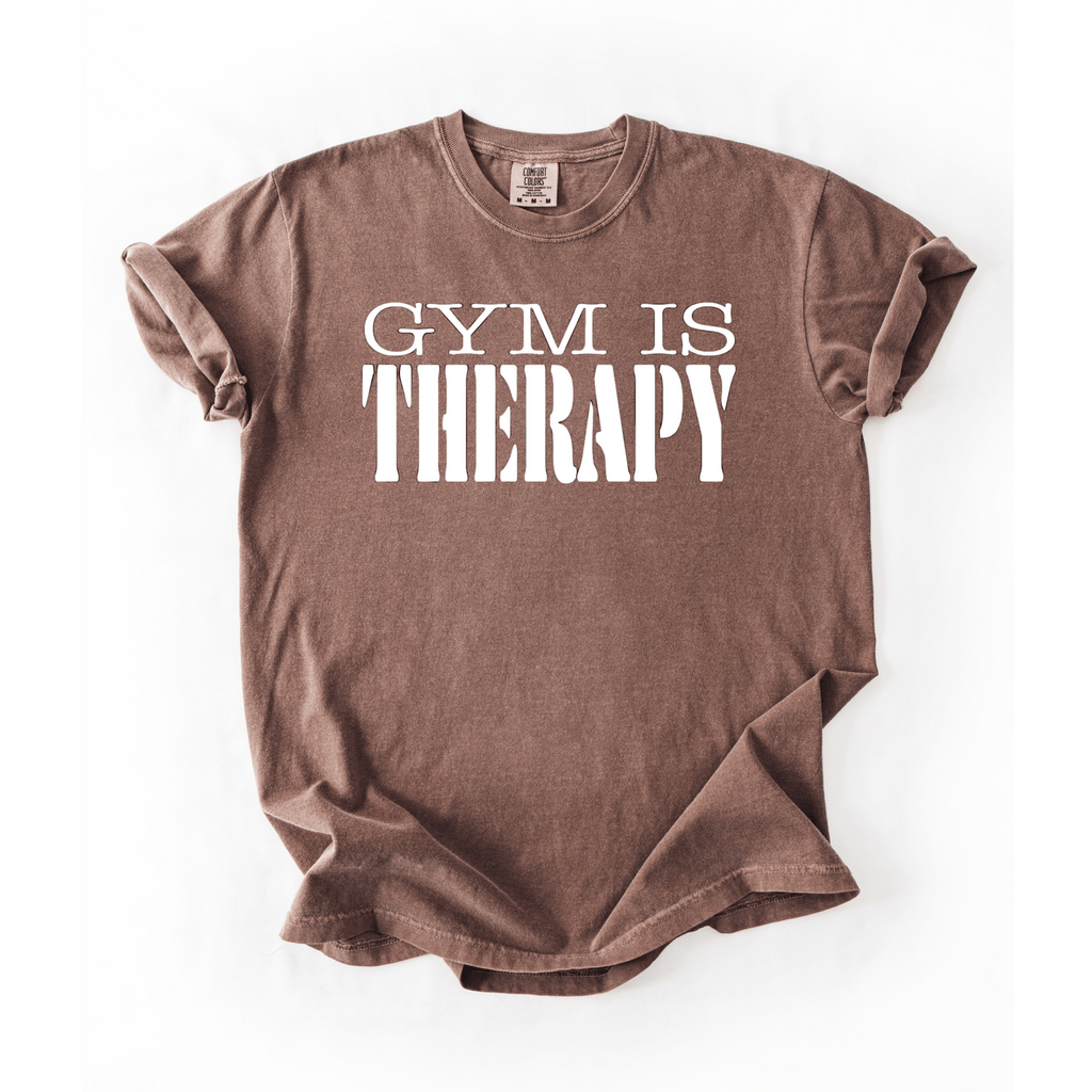 Gym Is Therapy T-Shirt - LEGDAY EVERYDAY
