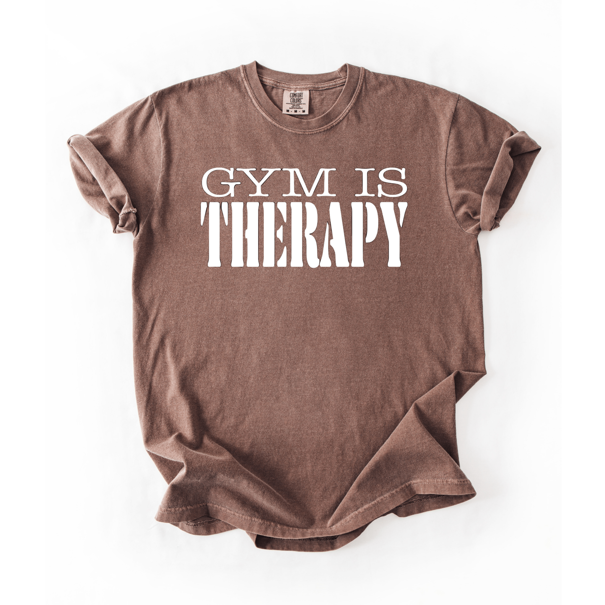 Gym Is Therapy T-Shirt - LEGDAY EVERYDAY
