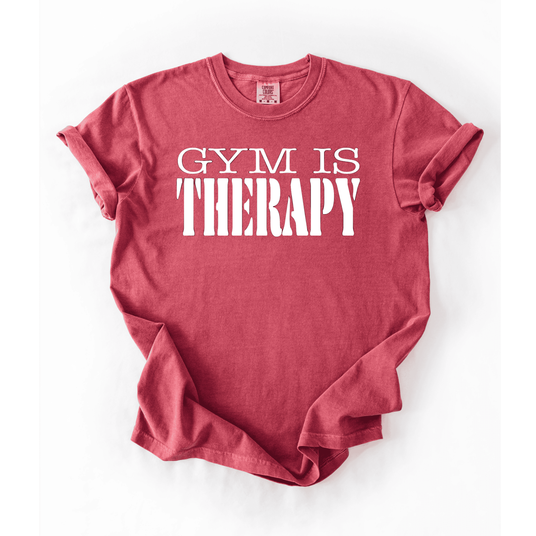 Gym Is Therapy T-Shirt - LEGDAY EVERYDAY