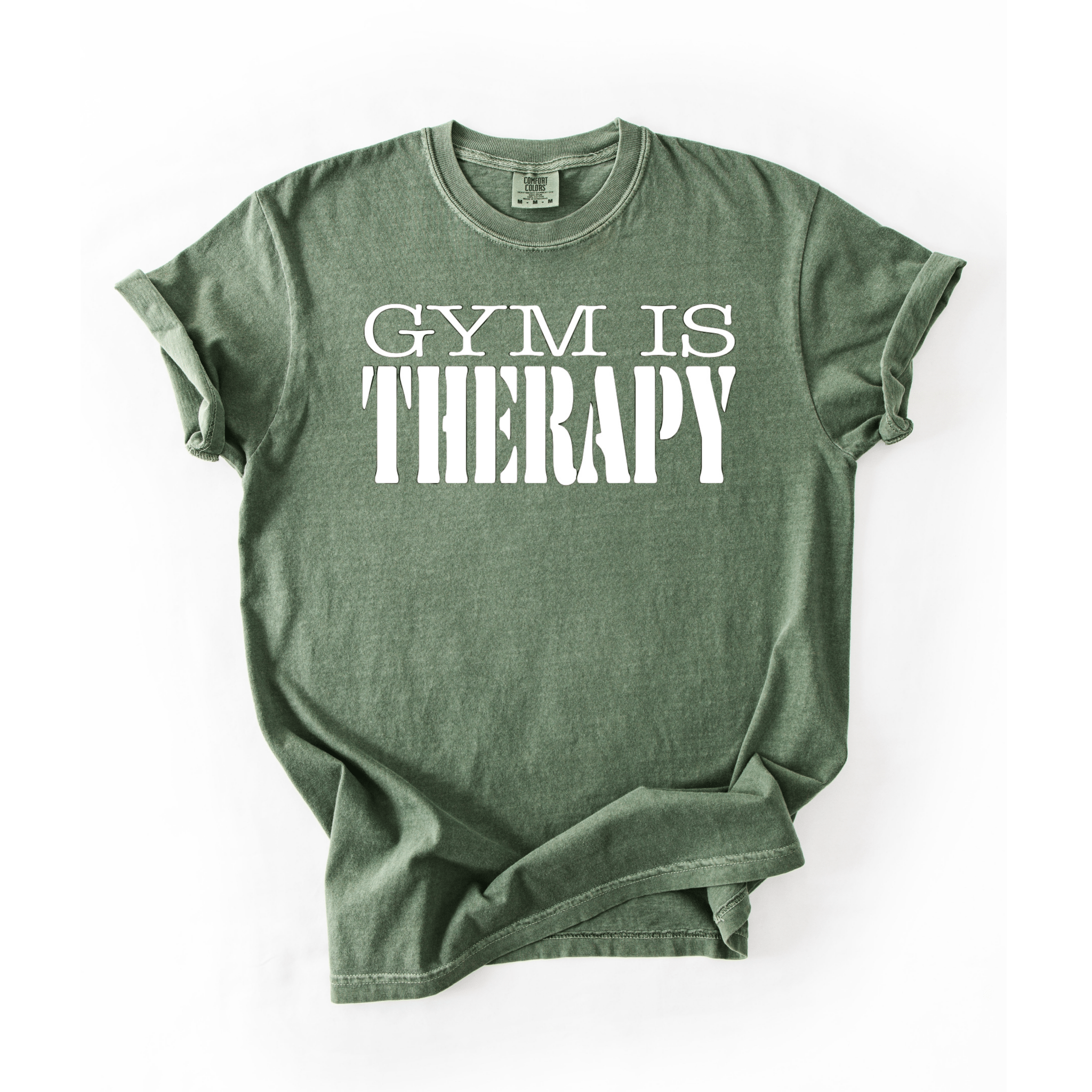Gym Is Therapy T-Shirt - LEGDAY EVERYDAY