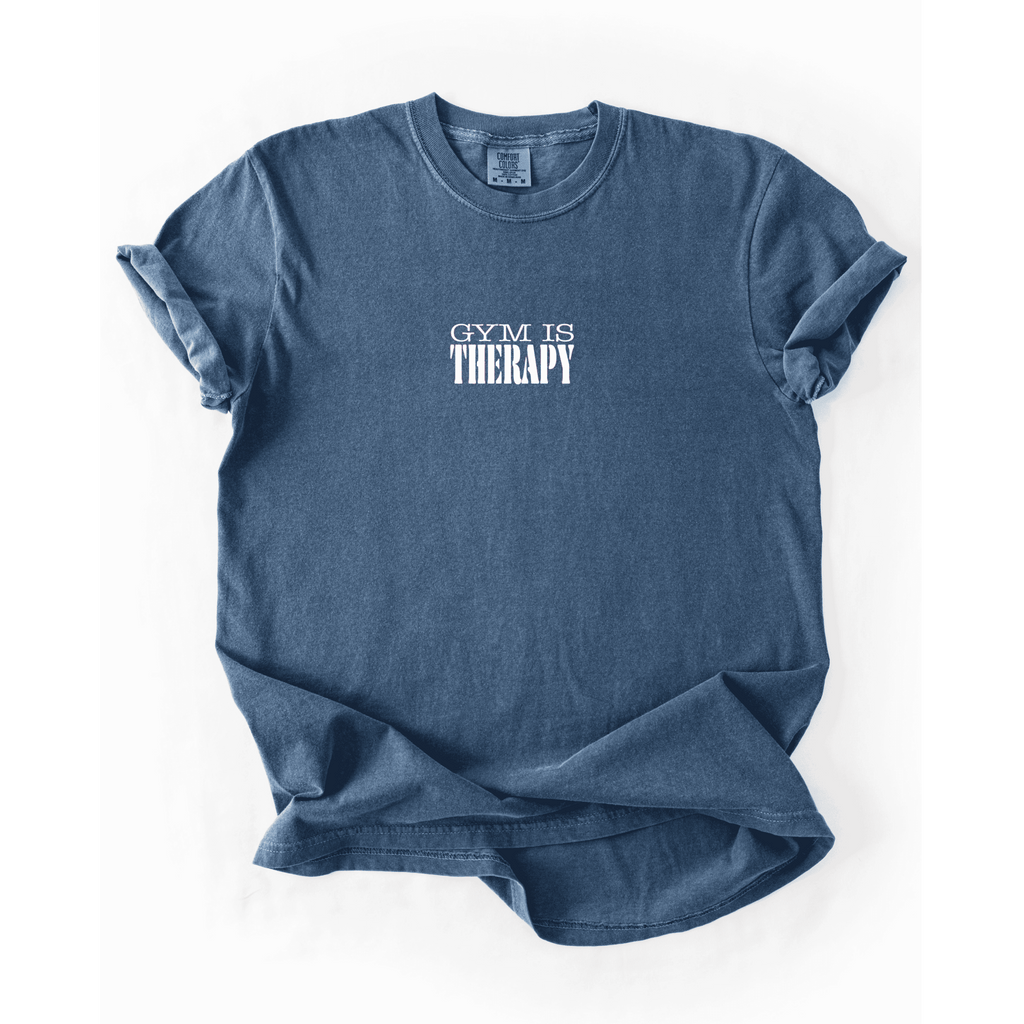 Gym Is Therapy T-Shirt - LEGDAY EVERYDAY