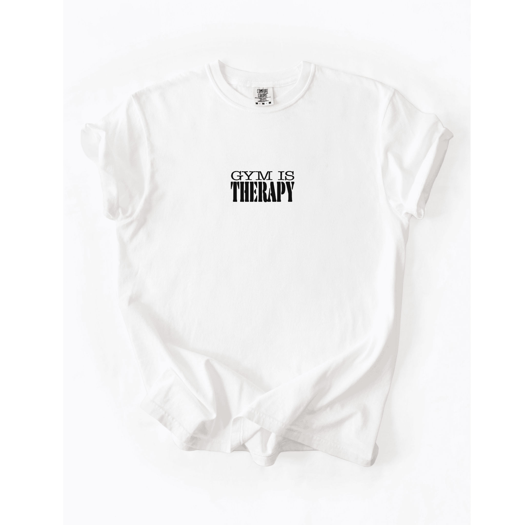 Gym Is Therapy T-Shirt - LEGDAY EVERYDAY