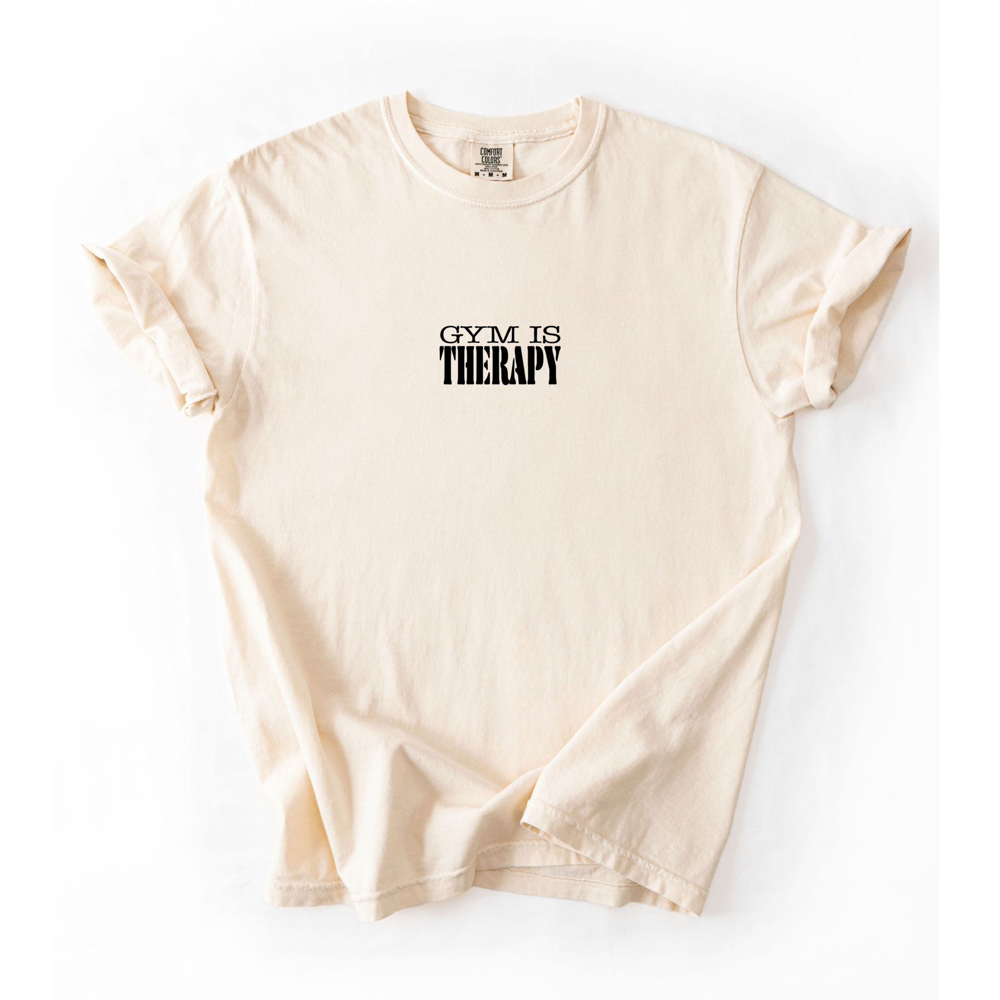 Gym Is Therapy T-Shirt - LEGDAY EVERYDAY