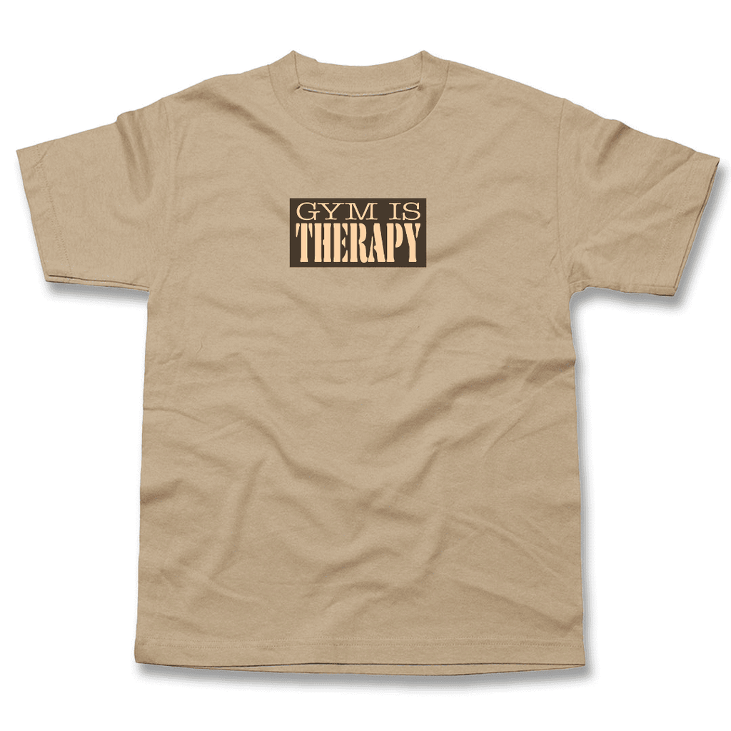 Gym Is Therapy T-Shirt - LEGDAY EVERYDAY