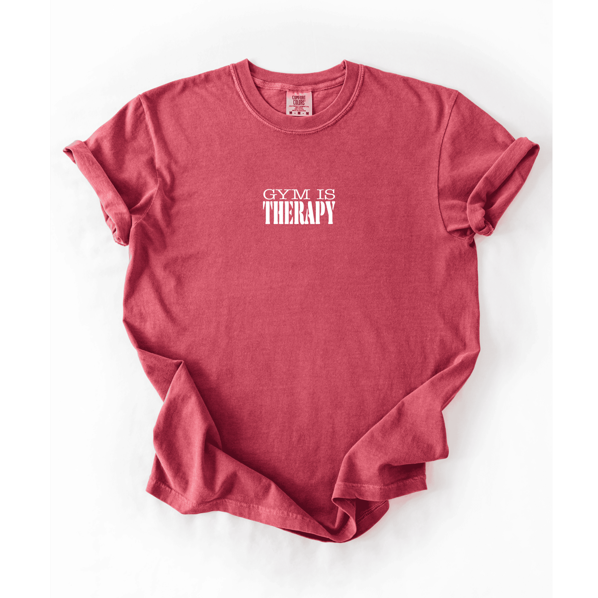 Gym Is Therapy T-Shirt - LEGDAY EVERYDAY
