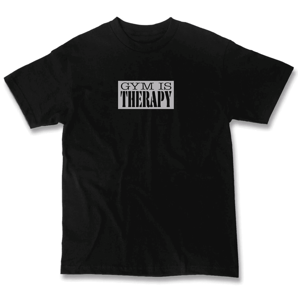 Gym Is Therapy T-Shirt - LEGDAY EVERYDAY