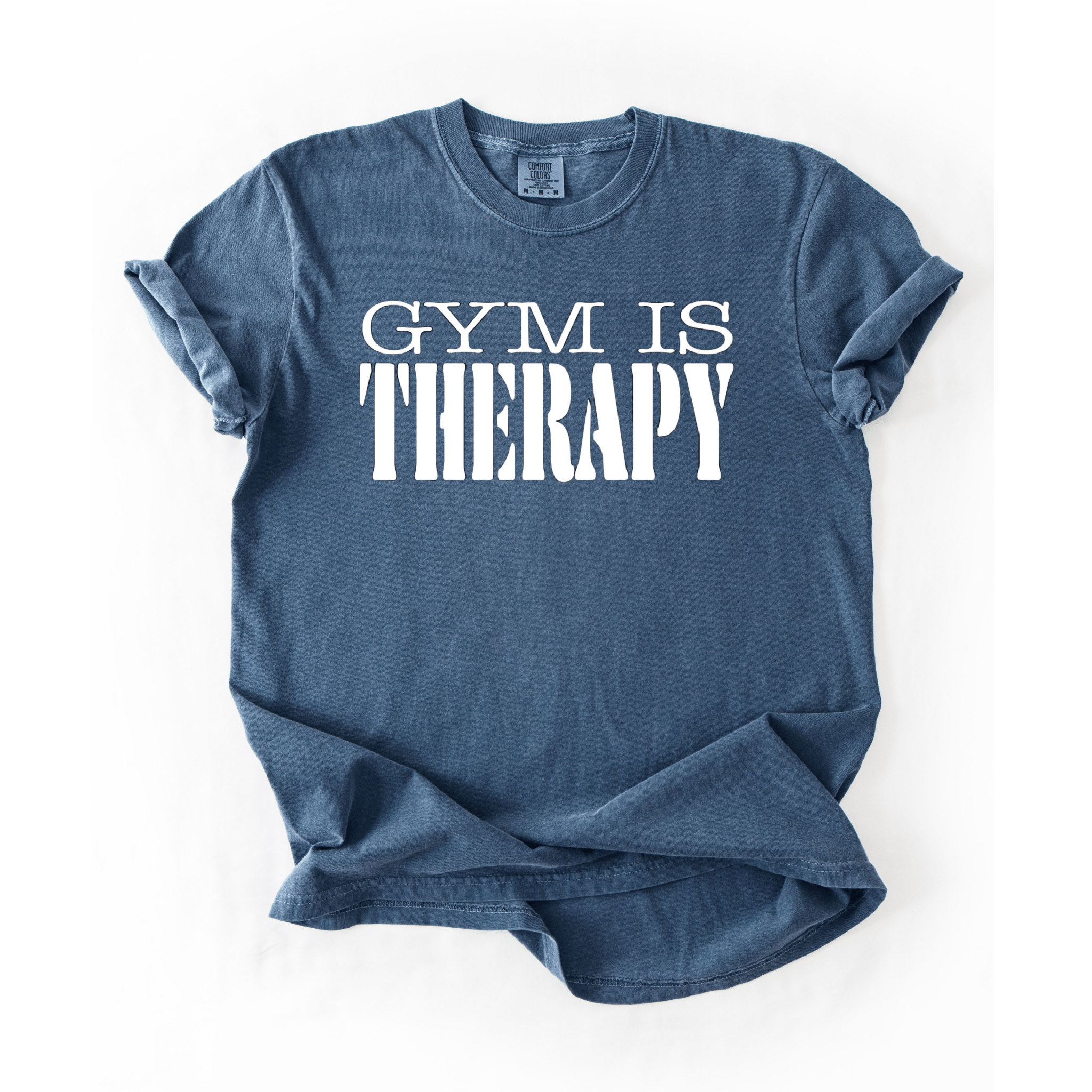 Gym Is Therapy T-Shirt - LEGDAY EVERYDAY