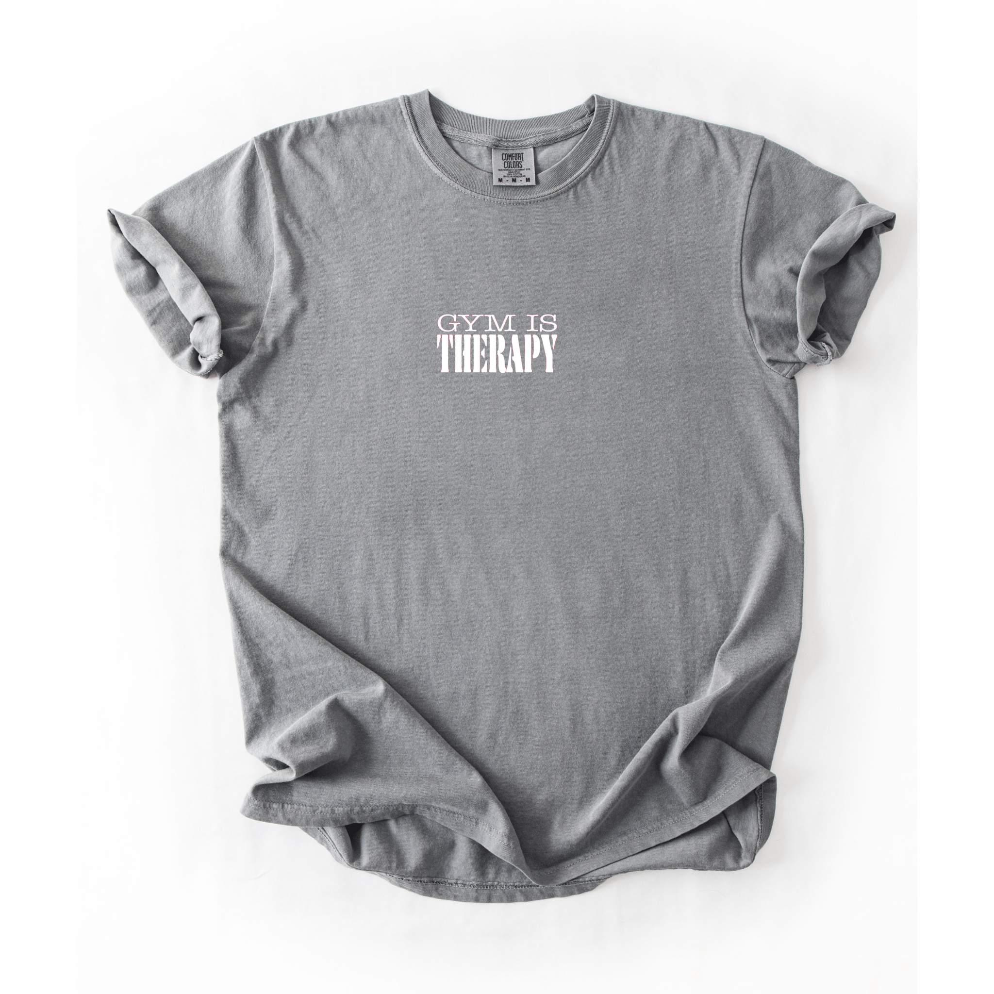 Gym Is Therapy T-Shirt - LEGDAY EVERYDAY