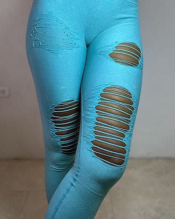 Highwaist Distressed Leggings - LEGDAY EVERYDAY