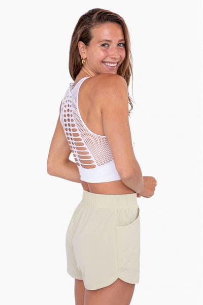 Laser Cut Seamless Sports Bra - LEGDAY EVERYDAY