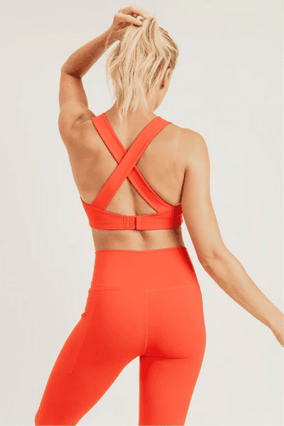 Mono B Adjustable Cross Back Sportsbra - LEGDAY EVERYDAY