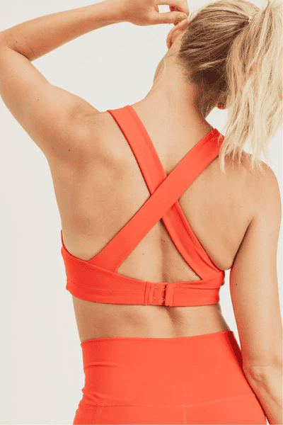 Mono B Adjustable Cross Back Sportsbra - LEGDAY EVERYDAY