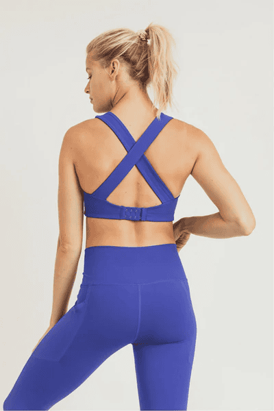 Mono B Adjustable Cross Back Sportsbra - LEGDAY EVERYDAY