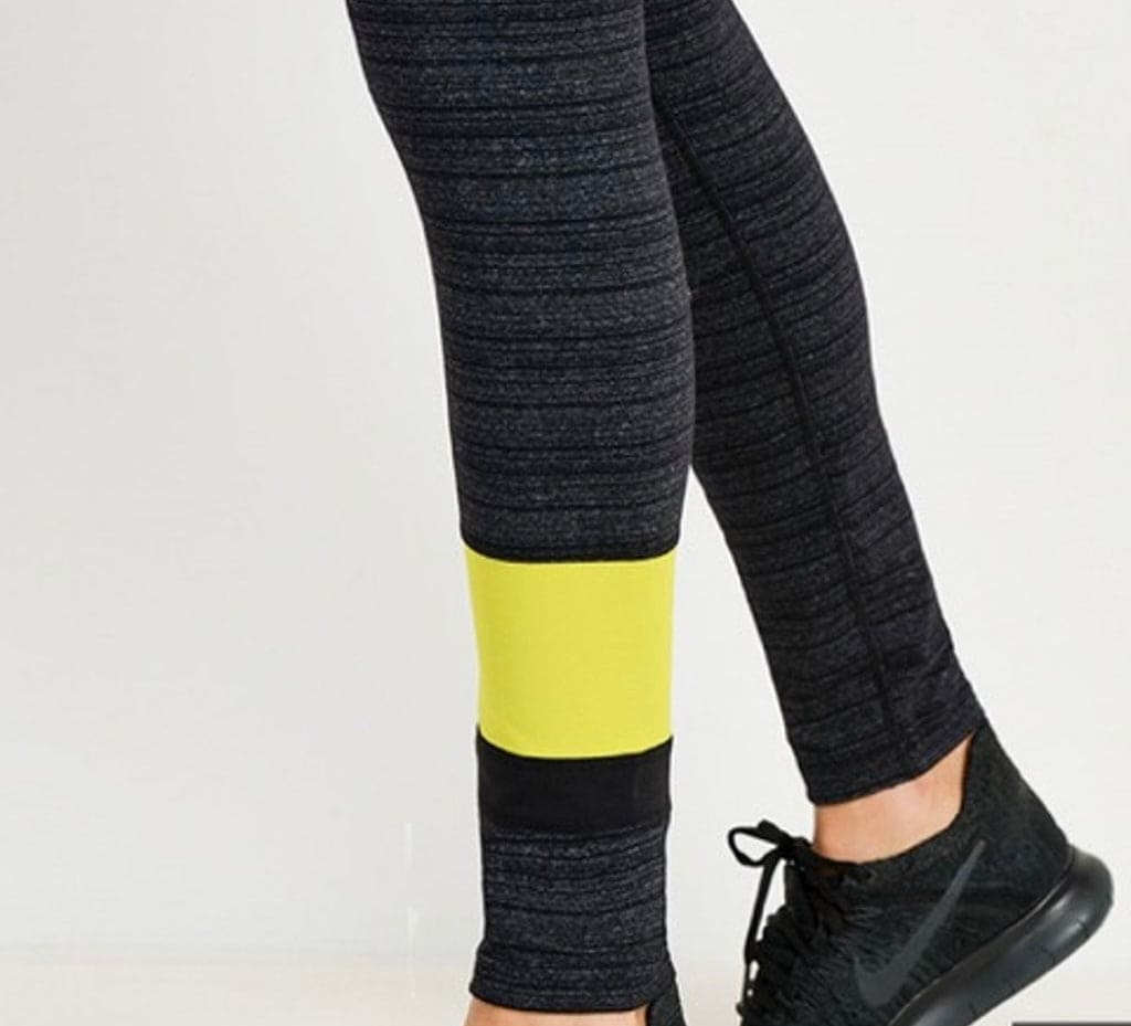 Mono B Stripped Neon Ascent Leggings - LEGDAY EVERYDAY