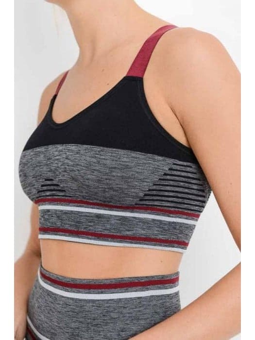 MULTI COLOR SPORTS BRA - LEGDAY EVERYDAY