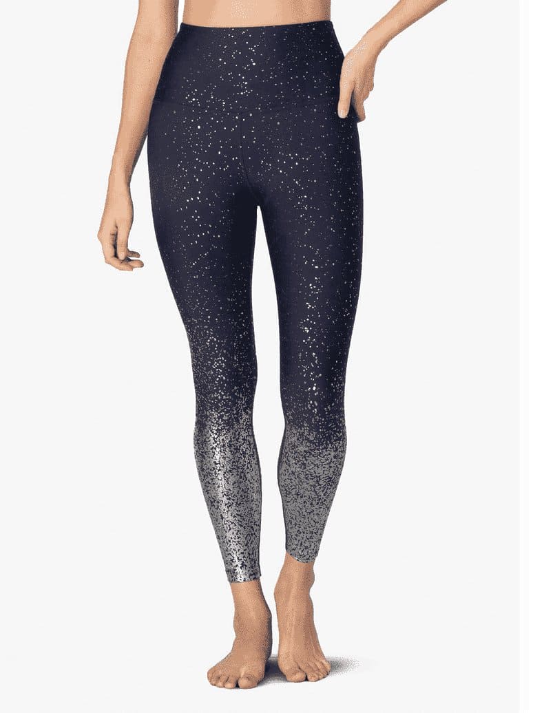 Navy Nocturnal Glitter Ombré Leggings - LEGDAY EVERYDAY