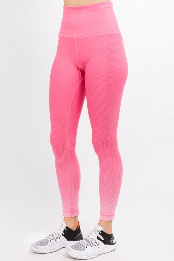 Ombre Moto Ridge Compression Leggings - LEGDAY EVERYDAY