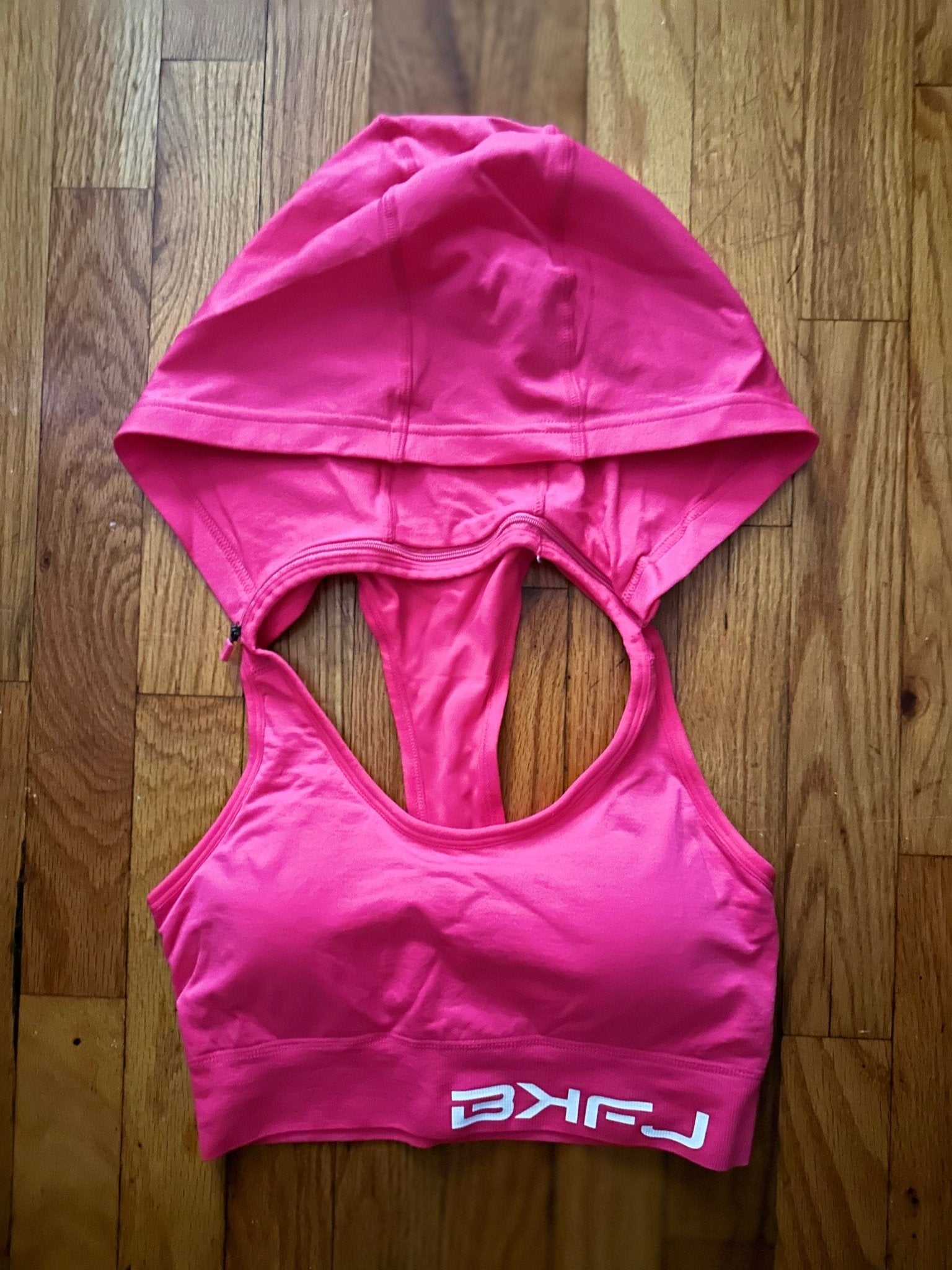 Performance Style Activewear Sports Bra w Hoodie - LEGDAY EVERYDAY