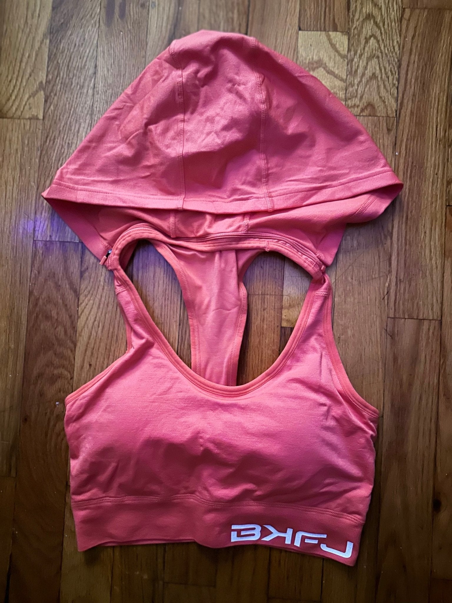 Performance Style Activewear Sports Bra w Hoodie - LEGDAY EVERYDAY