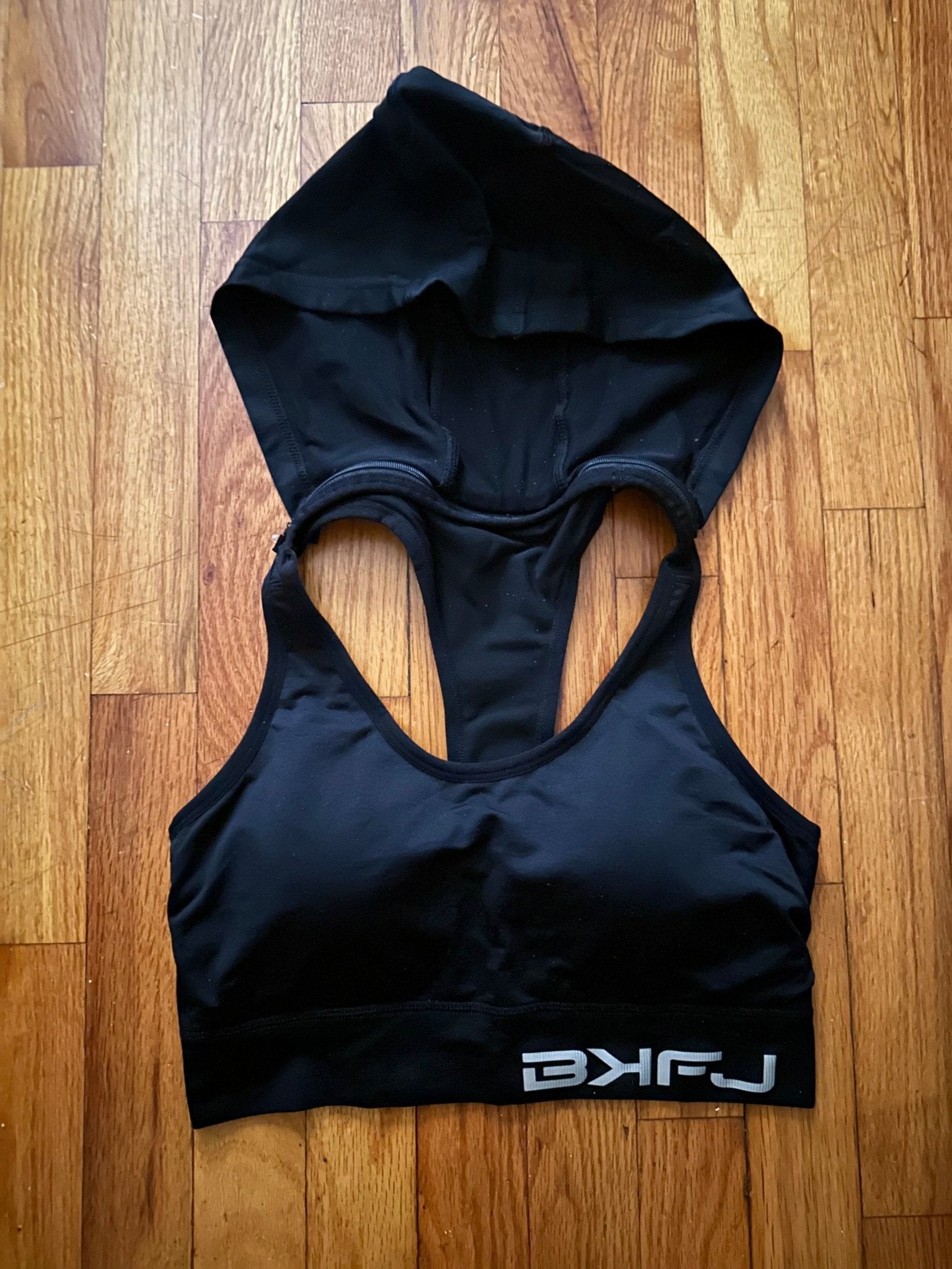Performance Style Activewear Sports Bra w Hoodie - LEGDAY EVERYDAY